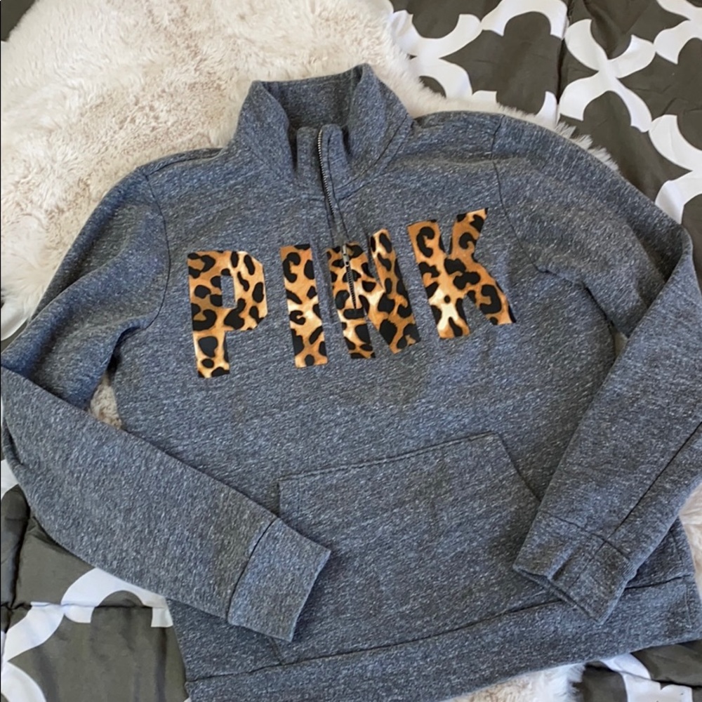 Victoria’s Secret Pink 1/4 Zip Sweatshirt